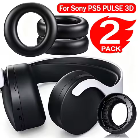Ear Pads Headphone Earpad for SONY PS5 PlayStation PULSE 3D EarPads for Sony Headphone Earpad Replac