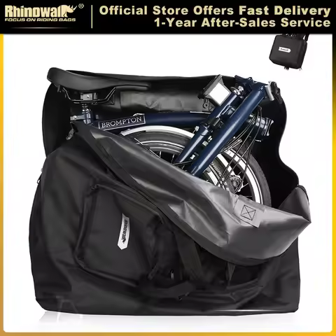 Rhinowalk Folding Bike Carry Bag 14-20 Inch For Brompton 3Sixty Foldable Bike Storage Bag Portable F