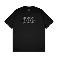 Metal t-shirt Satanic Distro t-shirt Men Women Black SIXCISSORS 666 TIMESNEWMELT