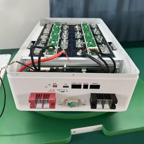 5Kwh Solar Lithium Battery Wall Mounted Power case 48V 51.2V 100AH Lifepo4 Battery Metal Shell Stora
