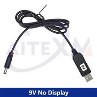 สายชาร์จ USB DC 5V to DV 9V / 12V Step Up Module 1M USB Converter ADAPTER CABLE 2.1x5.5mm ปลั๊กสำหรับ Arduino WiFi