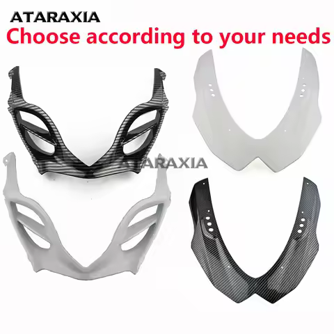 Motorcycle Upper Front Fairing Cowl Nose Upper Front Fairing Nose Headlight Fairing Cowl For Suzuki 