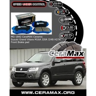 Suzuki Grand Vitara M16A J20A J24B H27A MG1842 CERAMAX CERAMIC FRONT BRAKE PAD