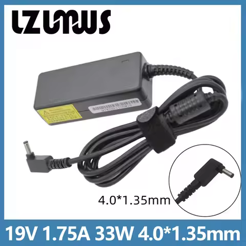 19V 1.75A 33W 4.0*1.35mm AC Laptop Charger Power Adapter For ASUS ADP-33AW S200E X202E X201E Q200 S2