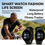 D18 Smart Watch Round Color Screen Step Sports Heart Rate Sleep Monitor Watch Blood Pressure 1.44 In