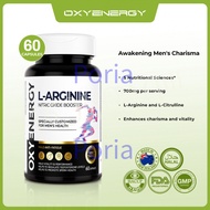 [3 box free 1] Oxyenergy L-Arginine 60 Capsules with L-Citrulline and Zinc,nombor vip