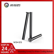 Mounting Screws For Water Cooling Radiator, M3 35mm 30mm 6mm Length Optional, M3*35,M3*30,M3*6, 12Pc