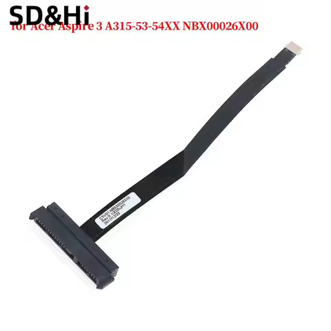 1pc Laptop Hard Drive HDD Cable Connector For Acer Aspire 3 A315-53 NBX00026X00 SATA Hard Drive HDD 