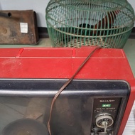 tv jadul lawas lama vintage kuno antik sharp hitam putih