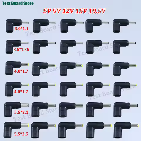 USB C PD to DC Power Connector Universal 5V 9V 12V 15V 19.5V Type C to DC Jack Plug Charging Adapter