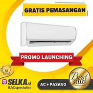 AC Sharp AH-A5ZCYN + PASANG AC Split 1/2 PK Standard R32-A5UCYN