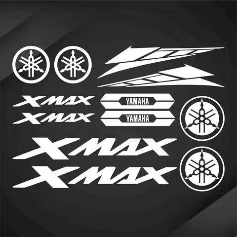 For Yamaha Xmax Logo Sticker Motorcycle Decal Xmax 125 250 300 450