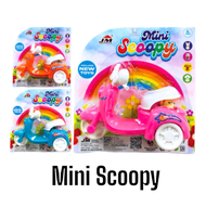 Mainan Anak Motor Mini Scoopy Bonceng Binatang