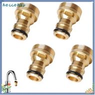 HECCEHZP Tap Adapters, Brass Universal Brass Faucet, Brass Quick Connector Faucet Tap Connector Bath