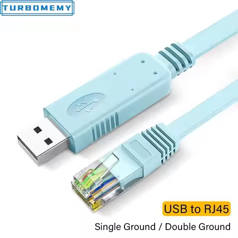 USB to RJ45 Console Cable RS232 Serial Adapter for Laptop Computer Cisco Router USB RJ 45 8P8C Conve