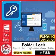 Folder Lock v7.8.8 - Keep Your Personal Files Protected [WINDOWS x64] - Digital Download