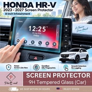 Honda HR-V Facelift 2023 - 2027 Car Infotainment Screen Protector Tempered Glass 9H Anti Crack HRV