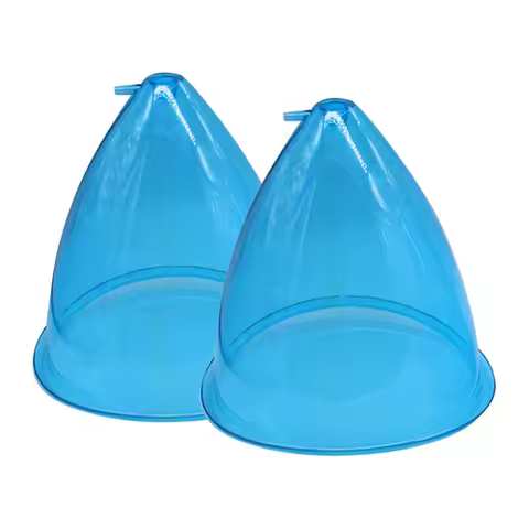 A88M 25CM XXXL King Size Breast Enlargement Cup Pair for Vacuum Suction Device European American Col
