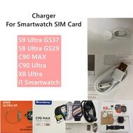 The smartwatch charger is only suitable for C90 Max, gs37, S9 ultra S8 ultra GS29 X8 Ultra C90 Ultra
