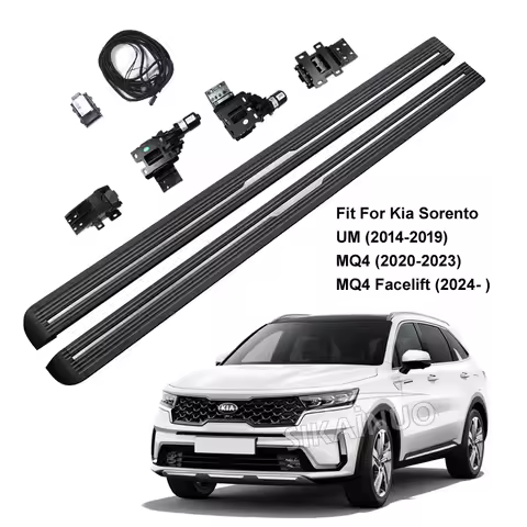 Electric Retractable Side Steps Automatic Power Running Boards Powersteps Thresholds Stirrups For Ki