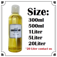 Castor Oil pure and natural (300ml/500ml/1Lml/5L)