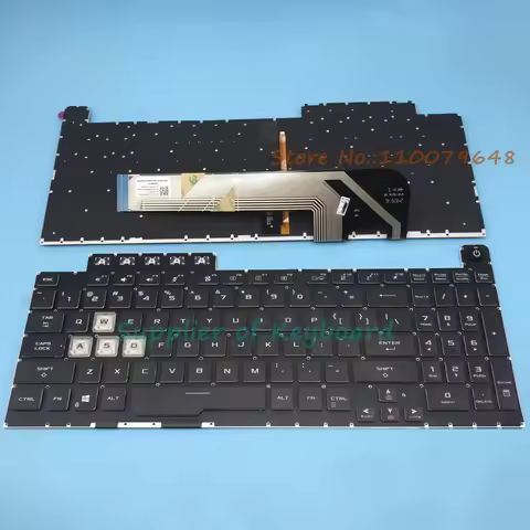 NEW English/Latin Spanish Keyboard For ASUS TUF Gaming A15 TUF506 TUF506I TUF506IH TUF506IV Laptop R