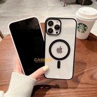 Case Magsafe Black Clear Magnetic Case iphone 17 iphone 17 Air iphone 17 Pro iphone 17 Pro Max Case 