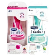 Schick Intuition Renewing Moisture Shaver Women System Kit Original Shaving Set