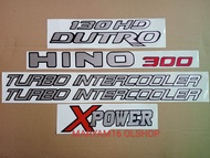 striping body mobil Hino 300 130HD DUTRO XPOWER TURBO INTERCOOLER