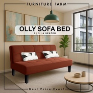 F&F : OLLY foldable sofa bed /sofa ruang tamu /3 seater sofa / 2 seater sofa/ sofa lipat/sofa murah