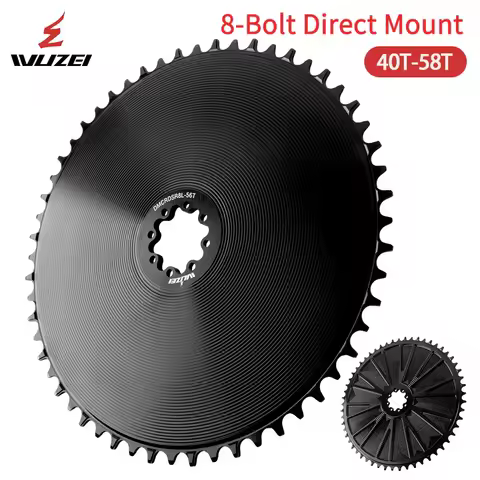 High-Quality 8-Bolt Chainring for SRAM AXS Force Red - Durable Road Bike Chainwheel with Narrow-Wide