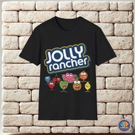 New Hot Selling Funny Gift Fashion Retro Style Jolly Rancher Logo Unisex T-Shirt