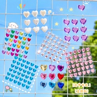 3D Crystal Stickers Set For Handphone Decoration Diary Notebook Books Decoration Stickers