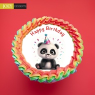 [JOEY CAKES] JNP09 Panda Celebrates | Birthday Cake