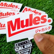 HP Mules stickers, Laptop stickers, helmet stickers, motorcycle stickers, Logo stickers, Brand stick