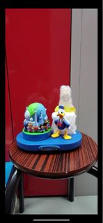 全新迪士尼disneyland X 渣打擺設，唐老鴨，米奇，米妮，小飛象，音樂盒