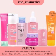 EMINA Bright Stuff 1 Complete Set of Teenage Skincare Brightens Dull Skin Skincare Set