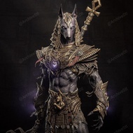Dark Messenger Anubis Resin White Model Printing High Precision Model Parts