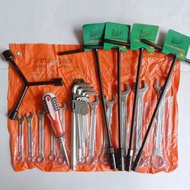 Wrench Package Spanner Set + L-Spanner + 4 T-Spanner + Y-Spanner + Screwdriver