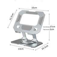 Giá đỡ máy tính bảng ipad L08 xoay 360 độ full kim loại siêu chắc