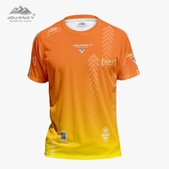 Ready Stock Jersey Journey Mens and womens sports shirt (JBW Summer print shirt) for running exercis