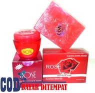 PAKET CREAM ROSE + SABUN ROSE BPOM Cream Sabun Rose
