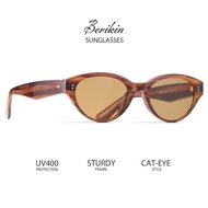 Berikin Retro Cat Eye Style Sunglasses  For Men Women 100% UV400 Protection