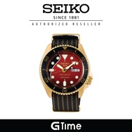 [Official Warranty] Seiko SRPH80K1 Men's Seiko 5 Sport Brand May Red Special Limited Edition Nylon Strap Watch