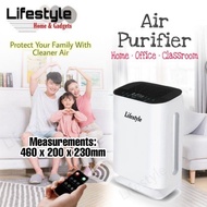 🔥🔥🔥 [SG Best Seller ]NEW Upgrade Lifestyle ANION Air Purifier Pureair True Hepa with 1+ 1 Filter /Smart Sensors/PM 2.5 Removal/Ready Stock/Local  Warranty