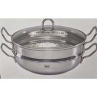 ELO Stainless 18/10 IH Induction Steamer Pot 28cm 3.2L