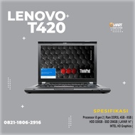Laptop Second Lenovo Thinkpad T420 Intel Core i5 Gen 2