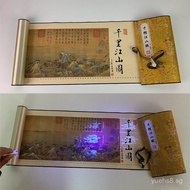 Qingming Riverside Scene Silk Scroll Edition with Anti-Counterfeiting6American Painting Mid-Range Pa