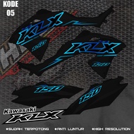 05 KLX BF STRIPING - COOL WATERPROOF & HEAT RESISTANT STRIPING - TRANSPARENT STRIPING