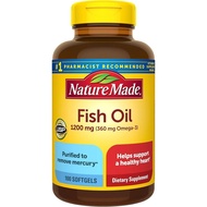 Fish Oil 1200mg, 100 Softgels, Fish Oil Omega 3  For Heart Health CBD8